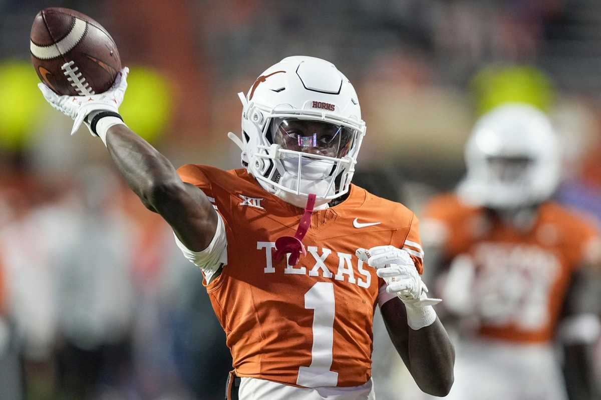Texas WR Xavier Worthy 